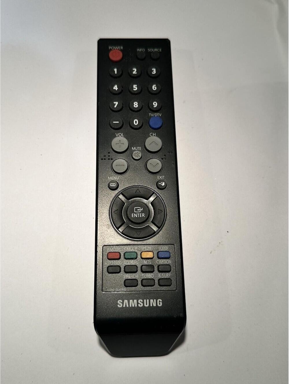 Genuine Samsung AA59-00408B TV Remote Control BN59-00408A VR-7253 Test Working